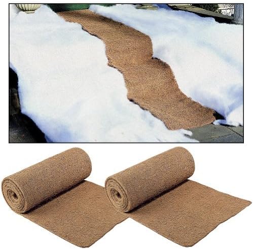 Ice Carpet Mats Walkway, brown, Set of 2 G400149