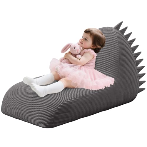 Pink Corduroy Bean Bag Chair with Filler W6258