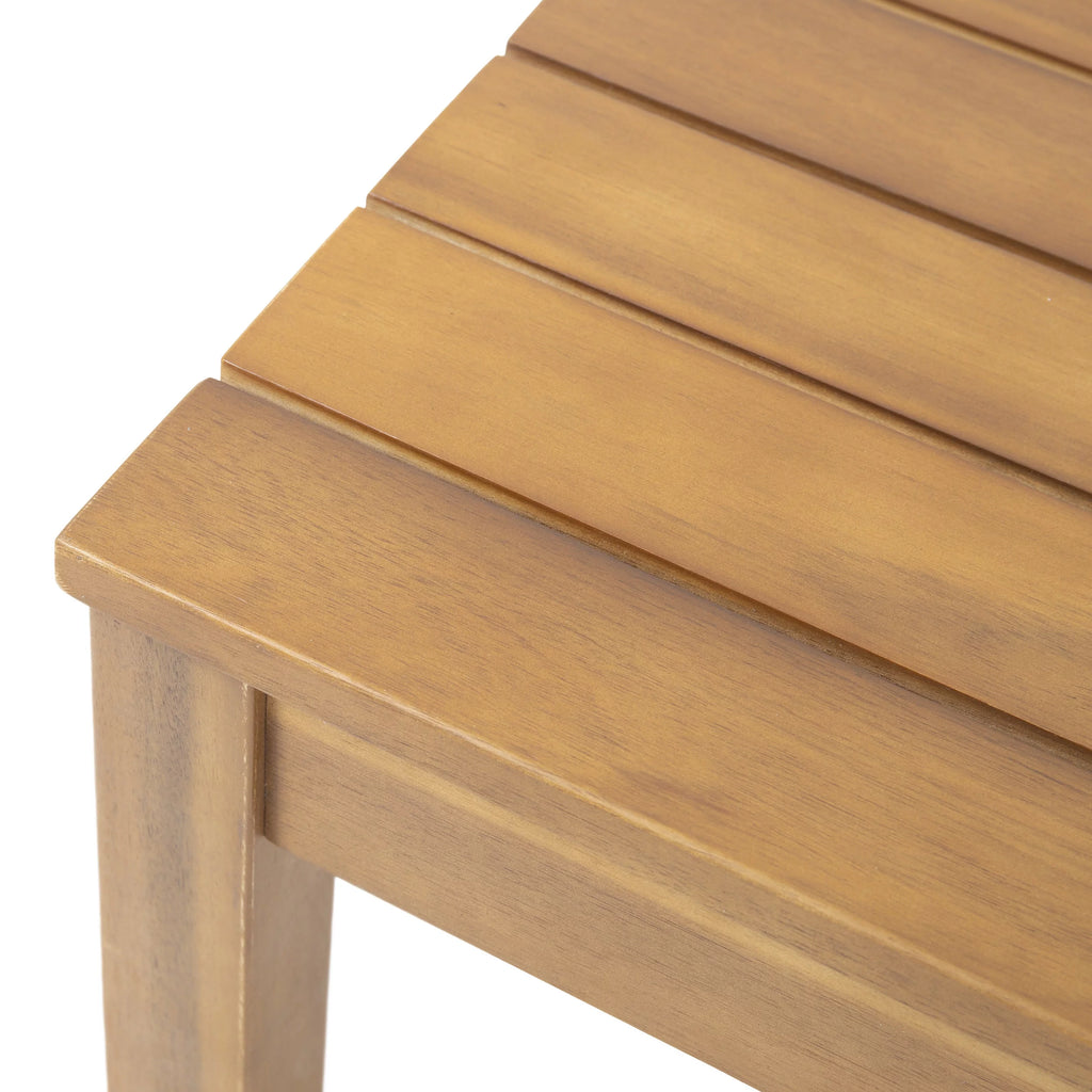 Acacia Wood Chat Set with Coffee Table D174334
