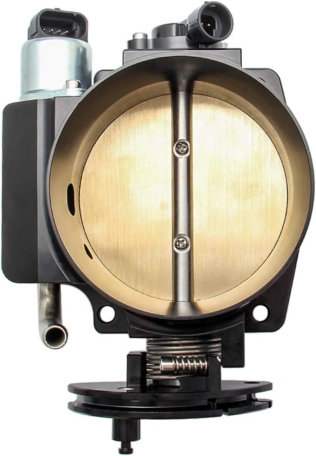 92mm Aluminum Throttle Body with TPS IAC Black U457