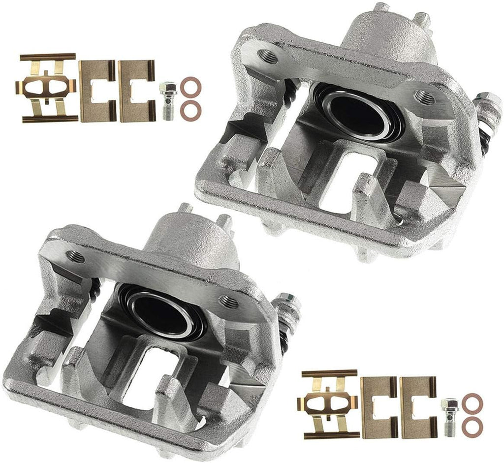 Disc Brake Caliper Assembly with Bracket Rear Driver Side J672342