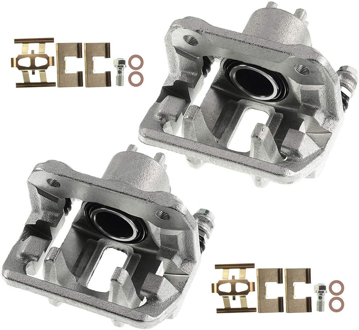 Disc Brake Caliper Assembly with Bracket Rear Driver Side J672342
