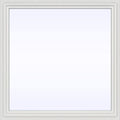 White Vinyl Picture Window with Low-E Glass F8526