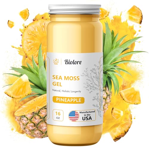 Sea Moss Gel Pineapple 16Oz V918679