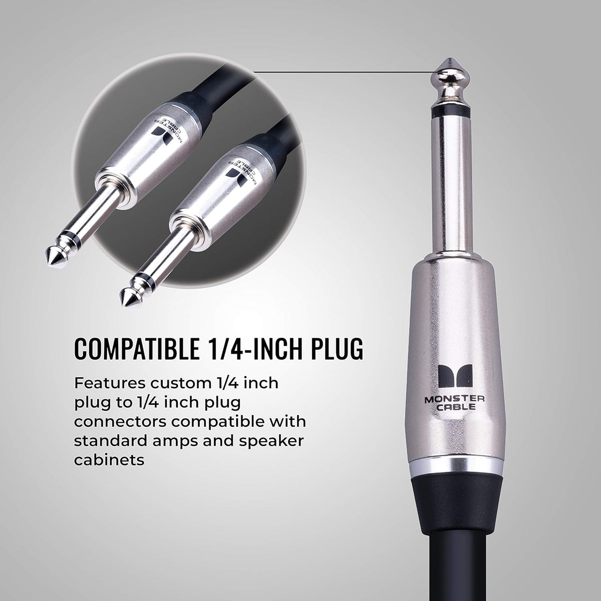 12 feet 1/4 inch Speaker Cable Q549