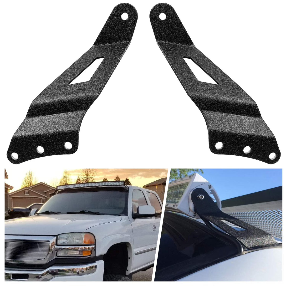 50Inch 2PCS Curved LED Light Bar Bracket Q29657
