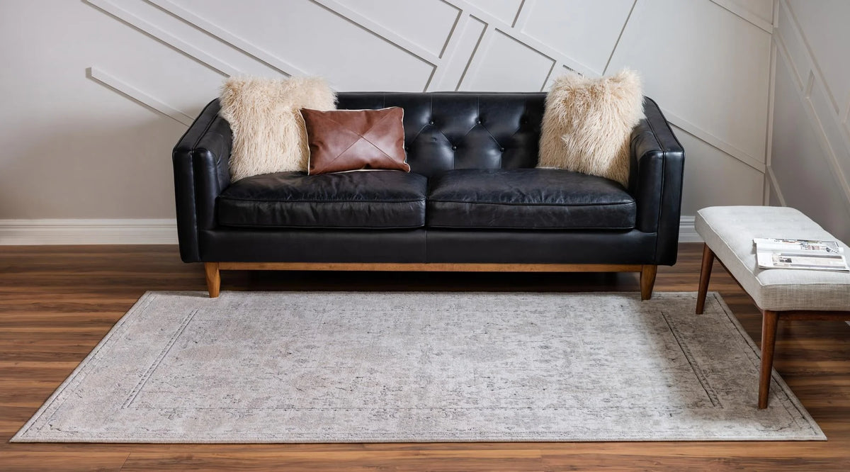 Ivory Low-Pile Rug P84964