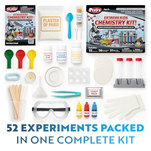 52 Unique Experiments Chemistry Set J8893