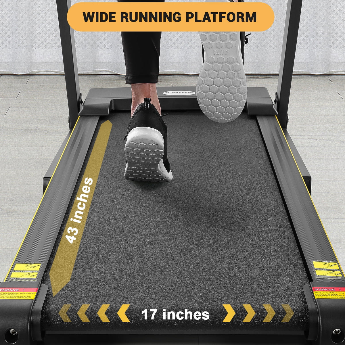 2.5 HP Treadmill with 12% Auto Incline J2239