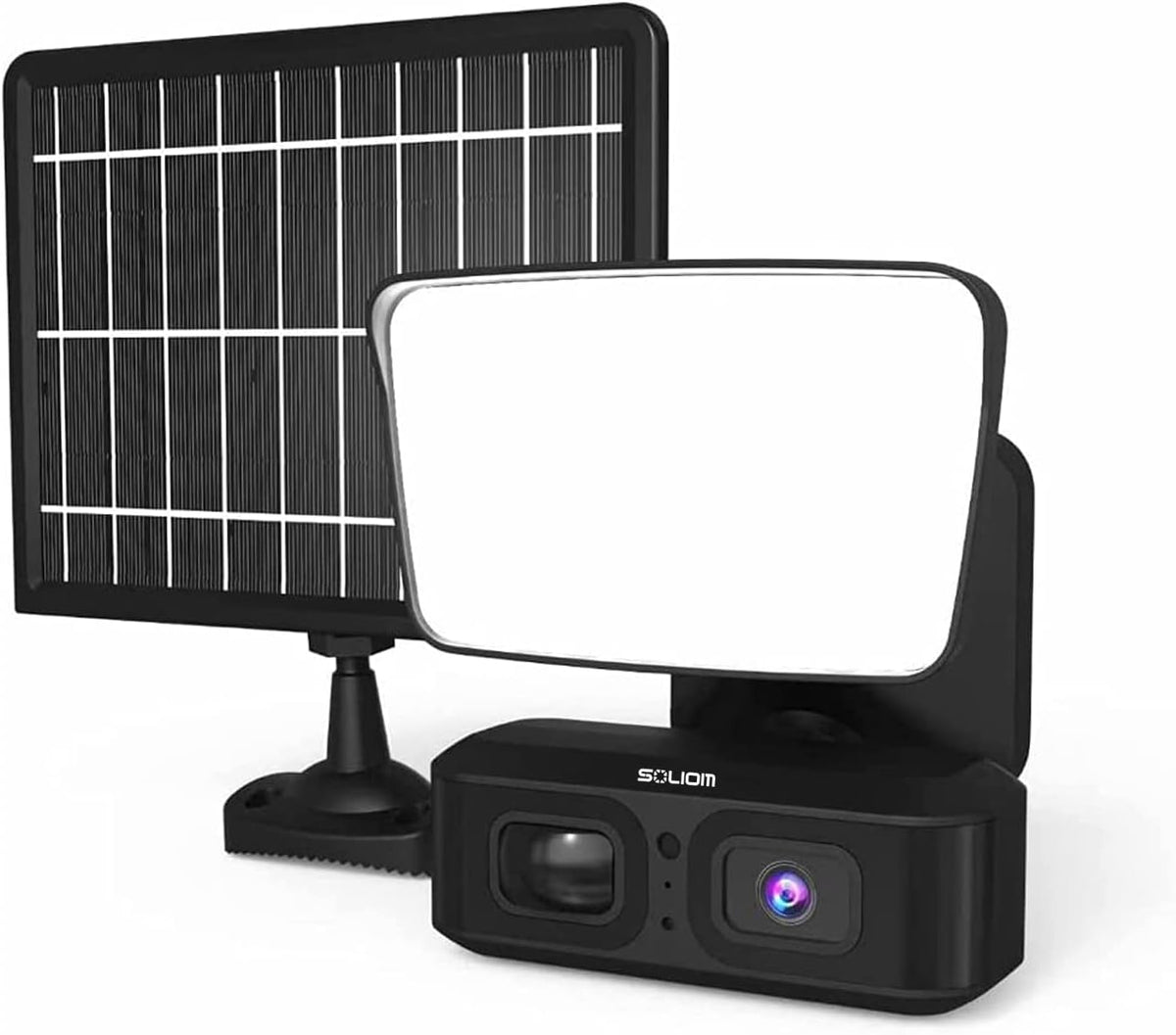 Wireless Solar Battery Powered Outdoor Security Camera with 2-Way Audio and IP66 Waterproof N616820