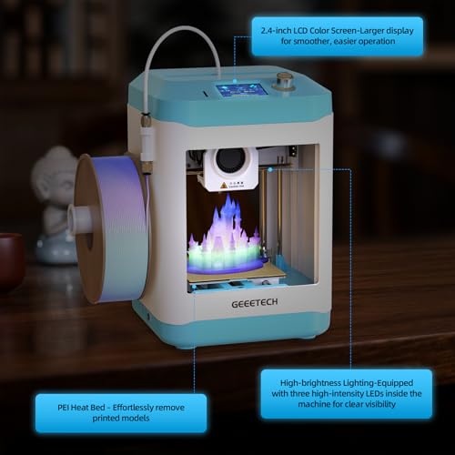 3D Printer, 3.94x4.33x3.94in Print Size Z47747