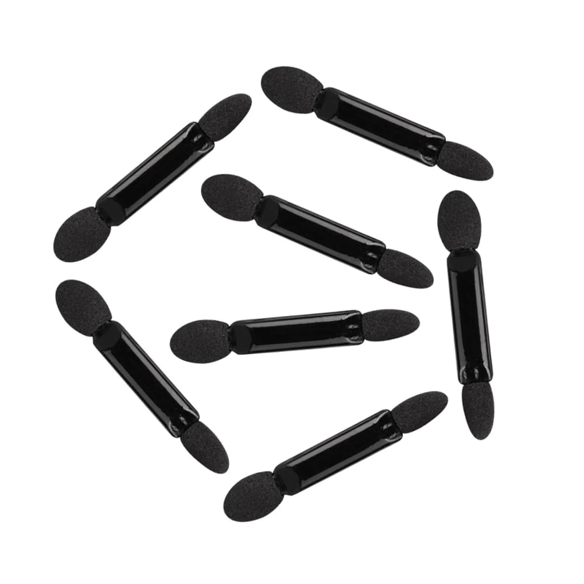 200 Pcs Black Double Head Eyeshadow Brush Set V5048