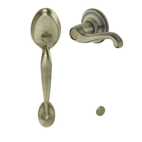 Satin Chrome Handleset J707