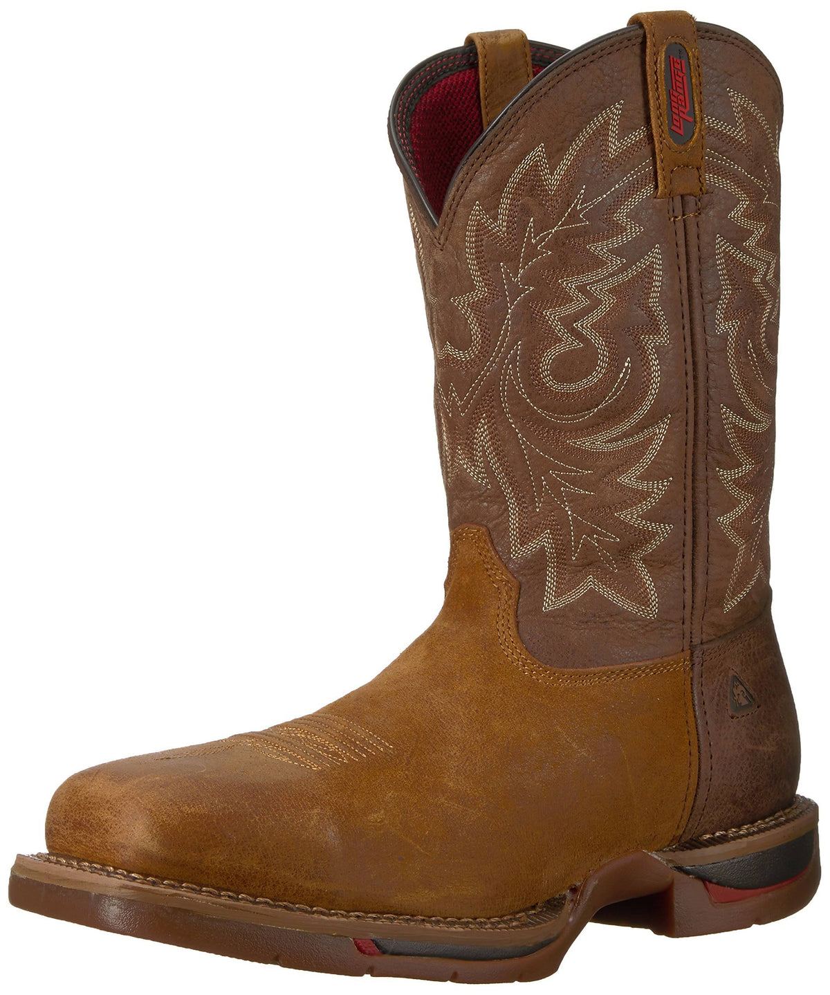 Brown Carbon Fiber Toe Western Boots S7933