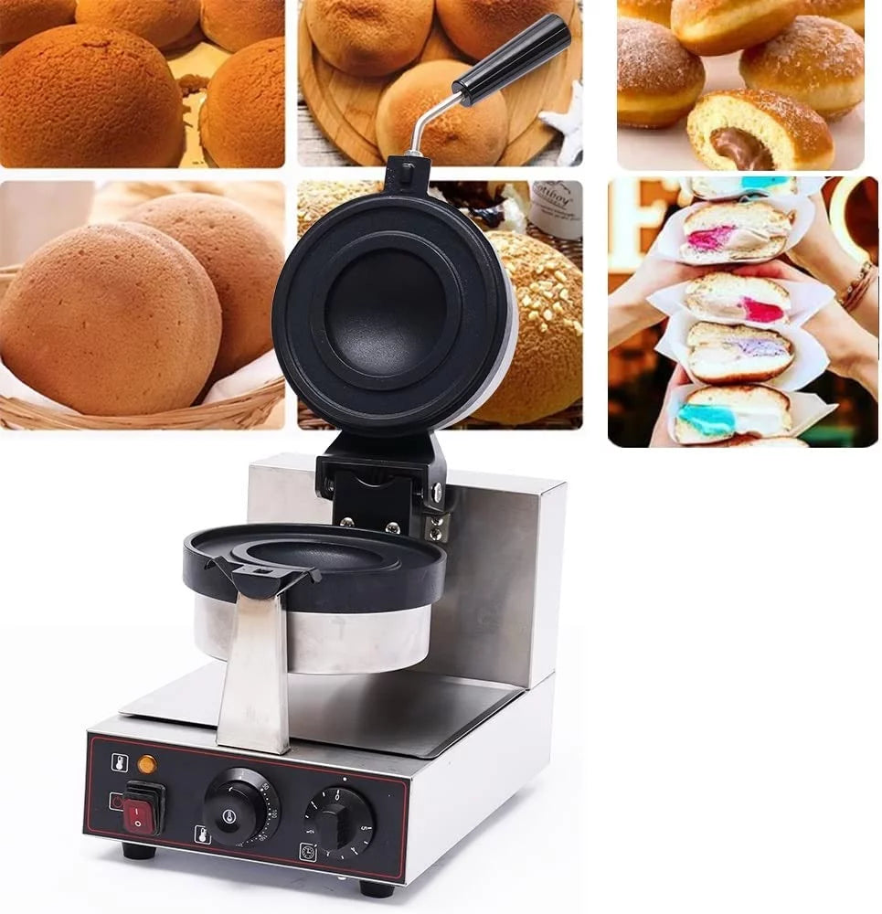 Commercial Panini Press Sandwich Maker Nonstick Electric Grill I70495