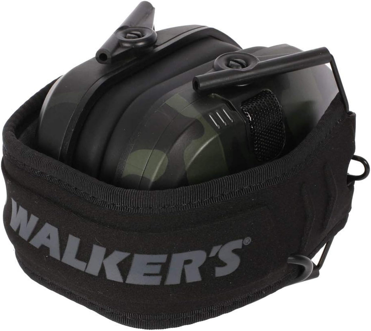 Razor Slim Electronic Shooting Muffs 3-Pack, Camo Black W406