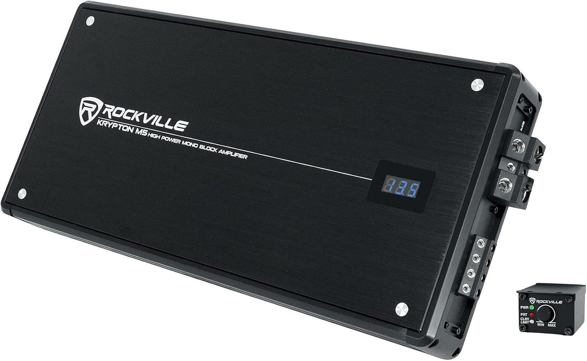 6000w Peak Mono Car Amplifier with Remote I5654