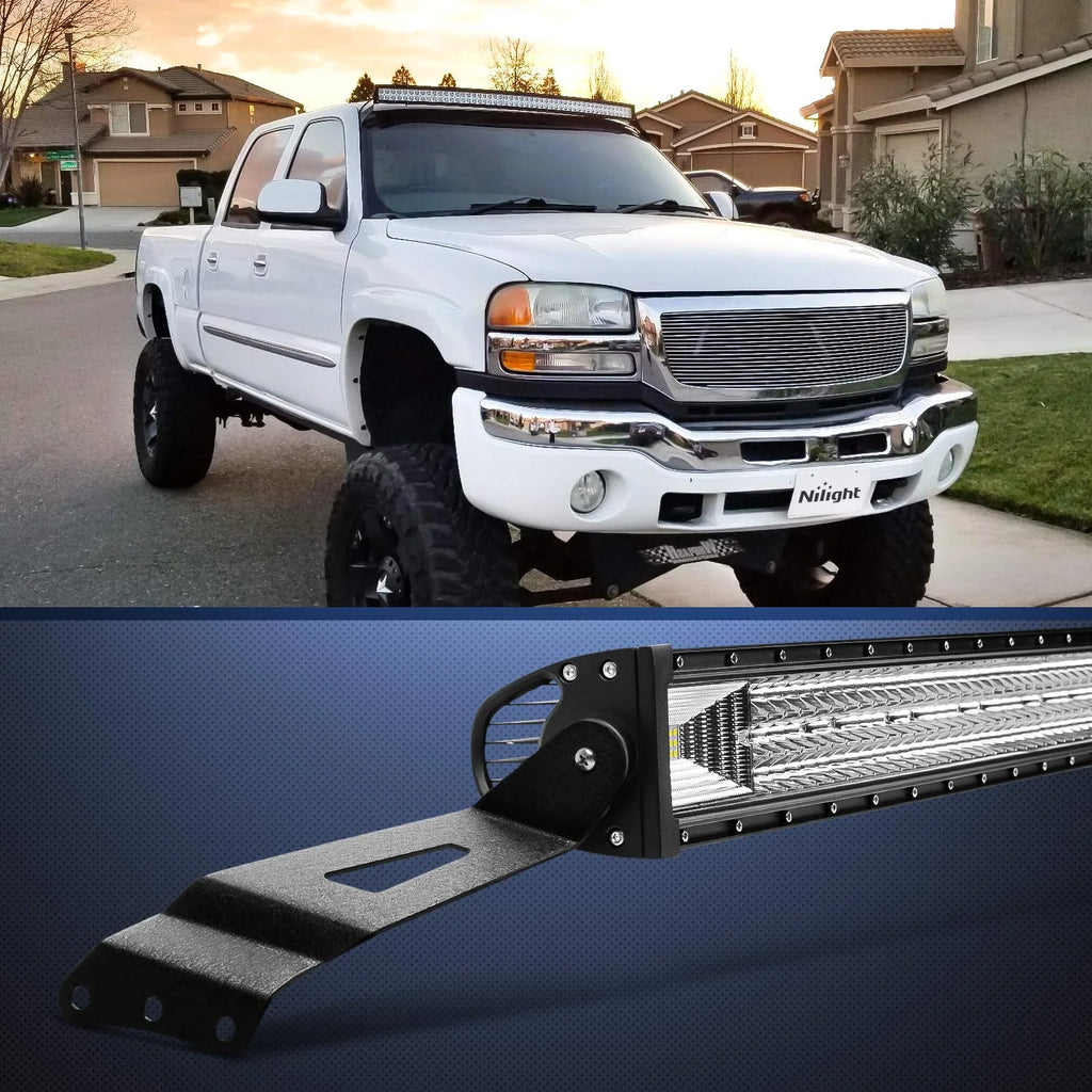 50Inch 2PCS Curved LED Light Bar Bracket Q29657