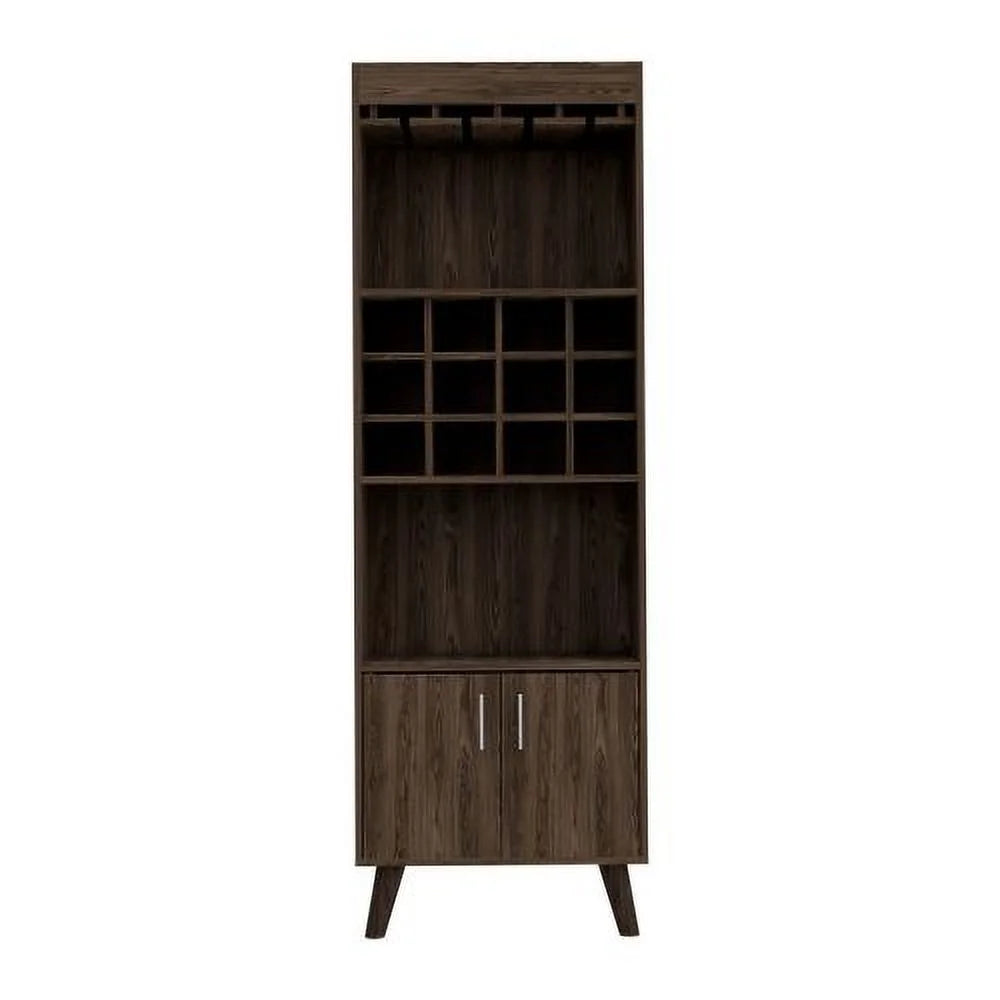 Dark Walnut Bar Cabinet S668