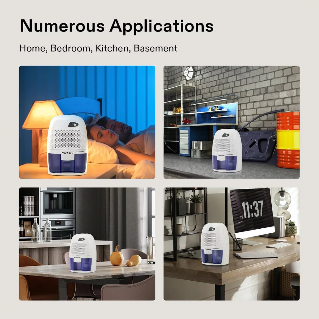 Electric Mini Dehumidifier with 500ML Water Tank G220