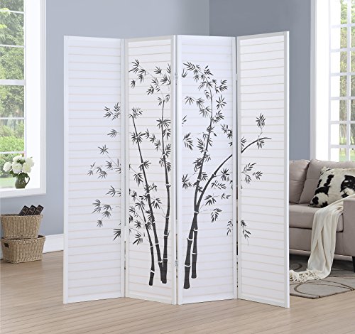Black 3-Panel Shoji Room Divider Screen O491