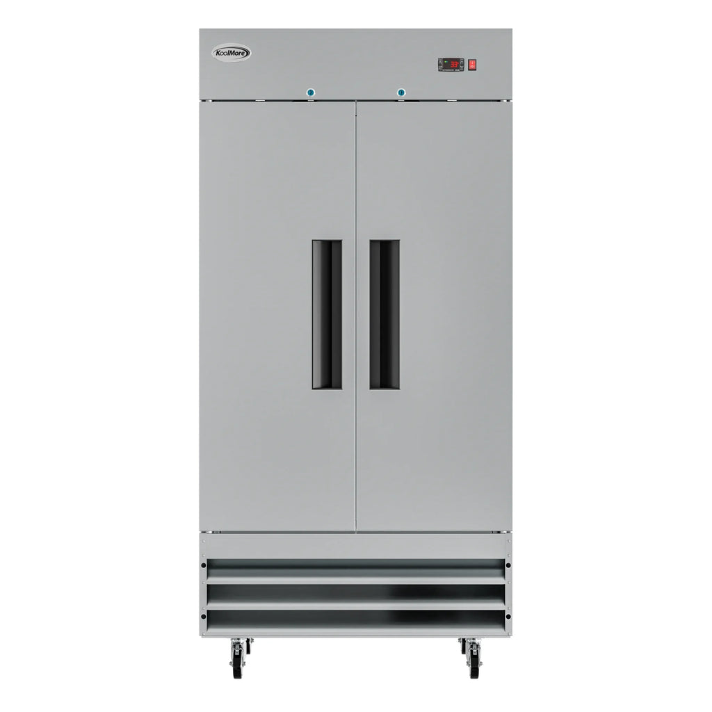 Commercial Stainless Steel 2-Door Reach-In Refrigerator, 35 cu. ft. L4980