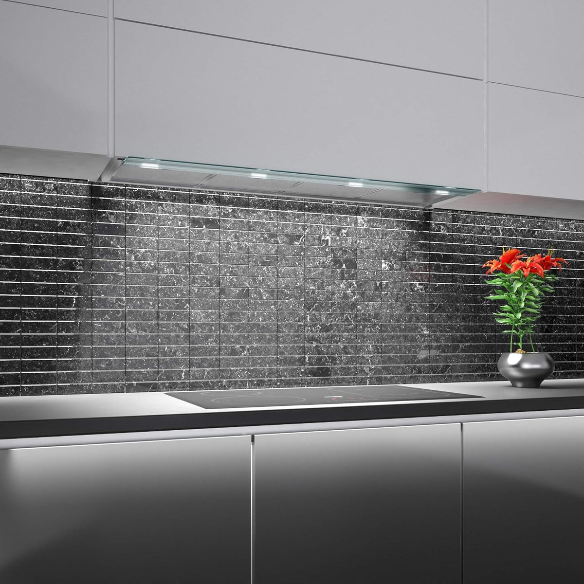 Stainless Steel Wall-mount Range Hood with Blower E160767