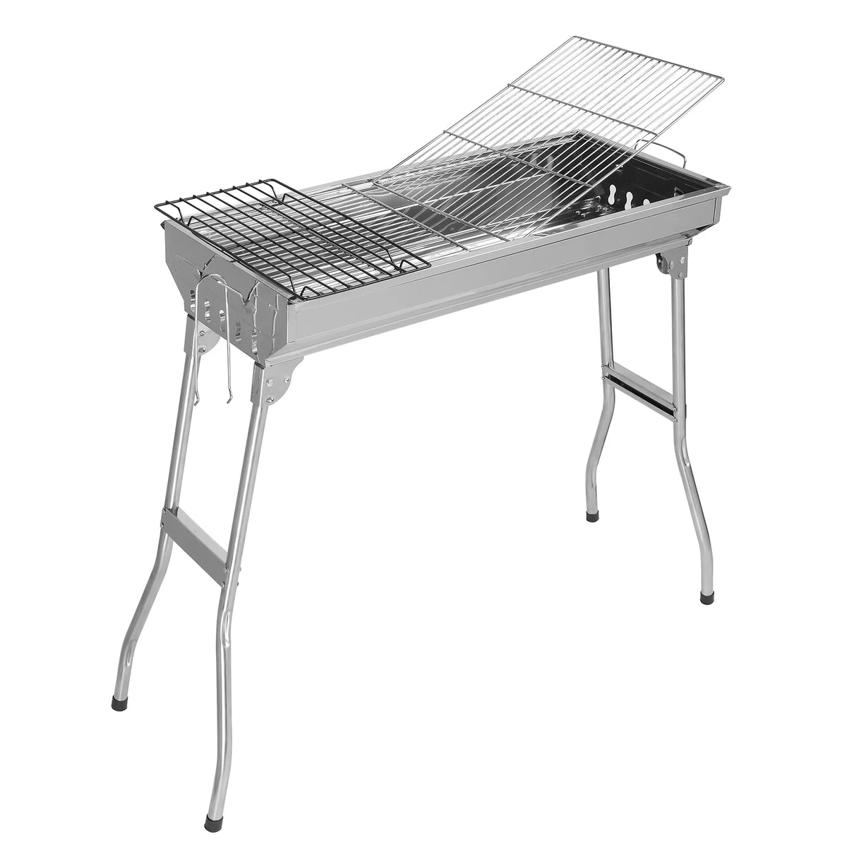 28'' Stainless Steel Charcoal BBQ Grill J939969