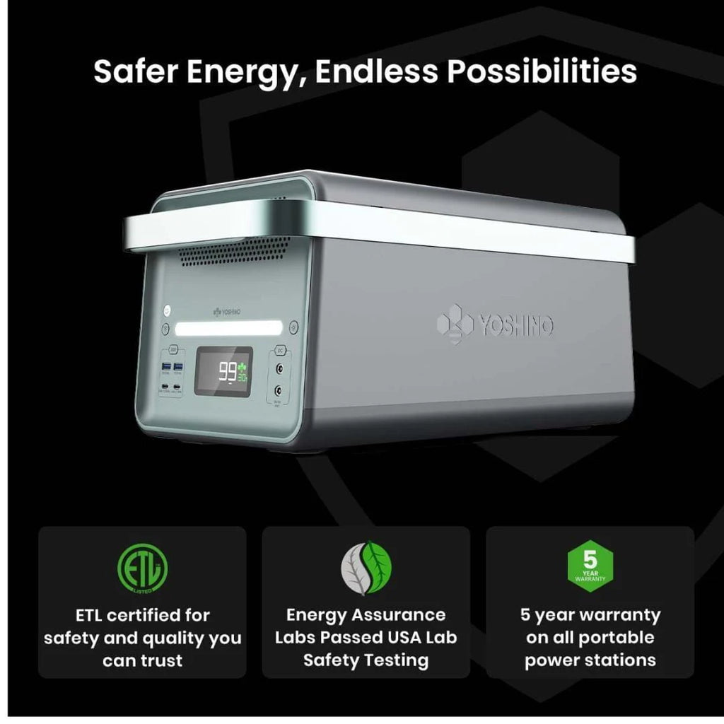 Portable Solar Generator 330W with 100W Solar Panel K419