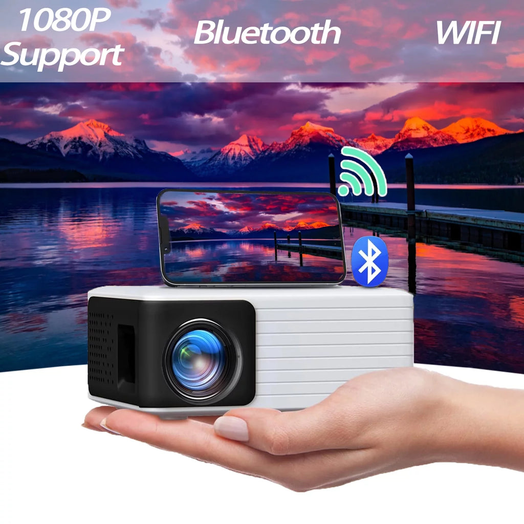 1080P LCD Projector with Wifi and Bluetooth K783