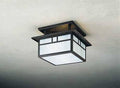 Antique Copper Two-Light Semi-Flush Mount Light K92414
