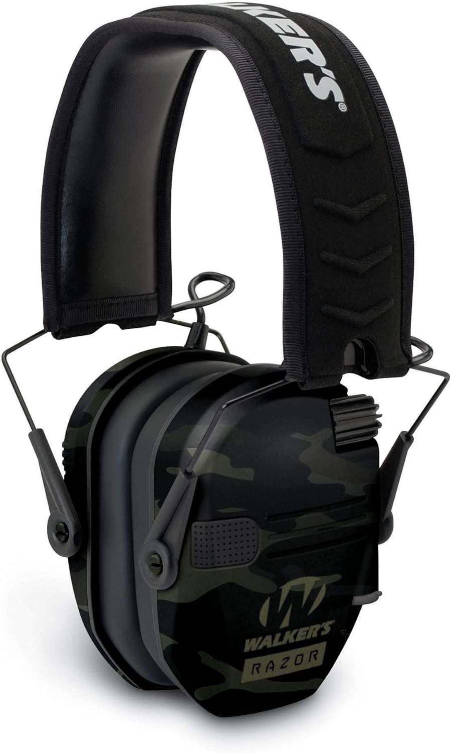 Razor Slim Electronic Shooting Muffs 3-Pack, Camo Black W406