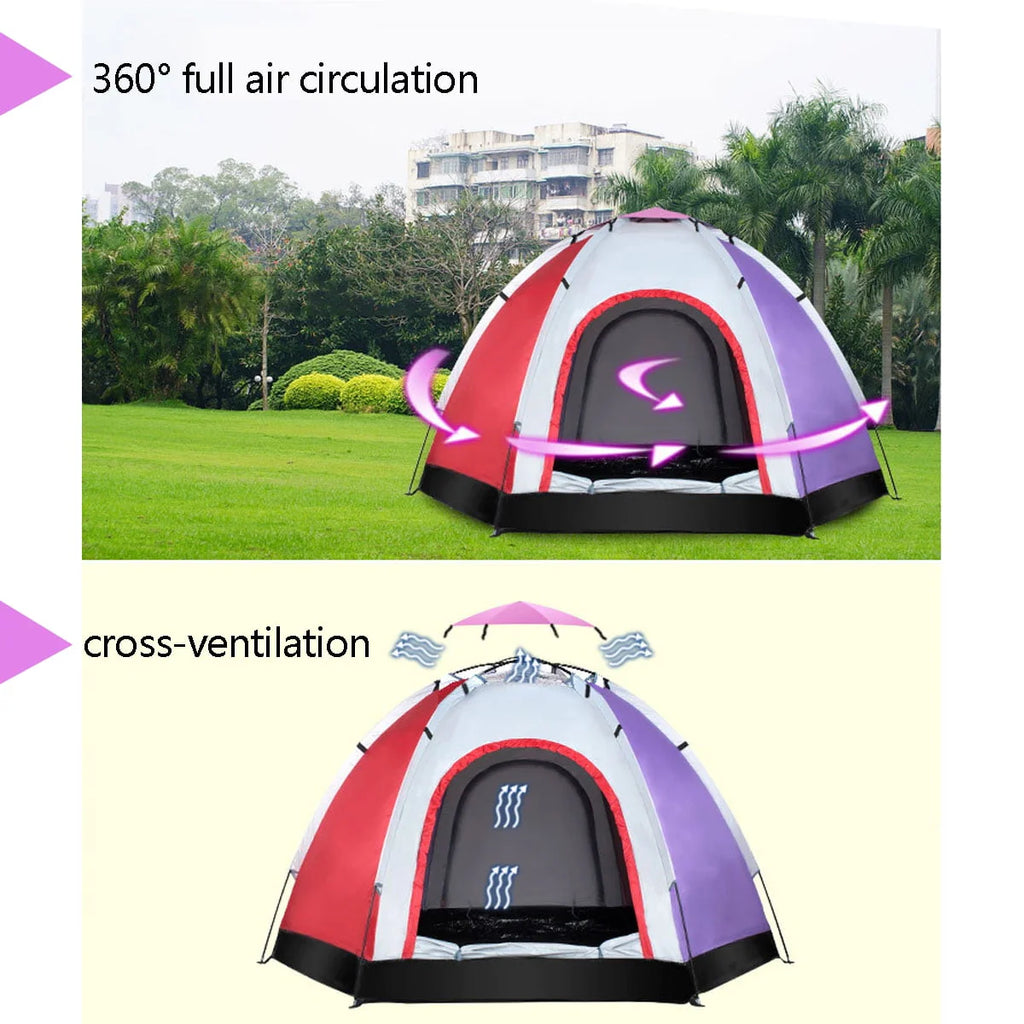 8 x 8 Foot 4 Person 4 Season Tent F554485