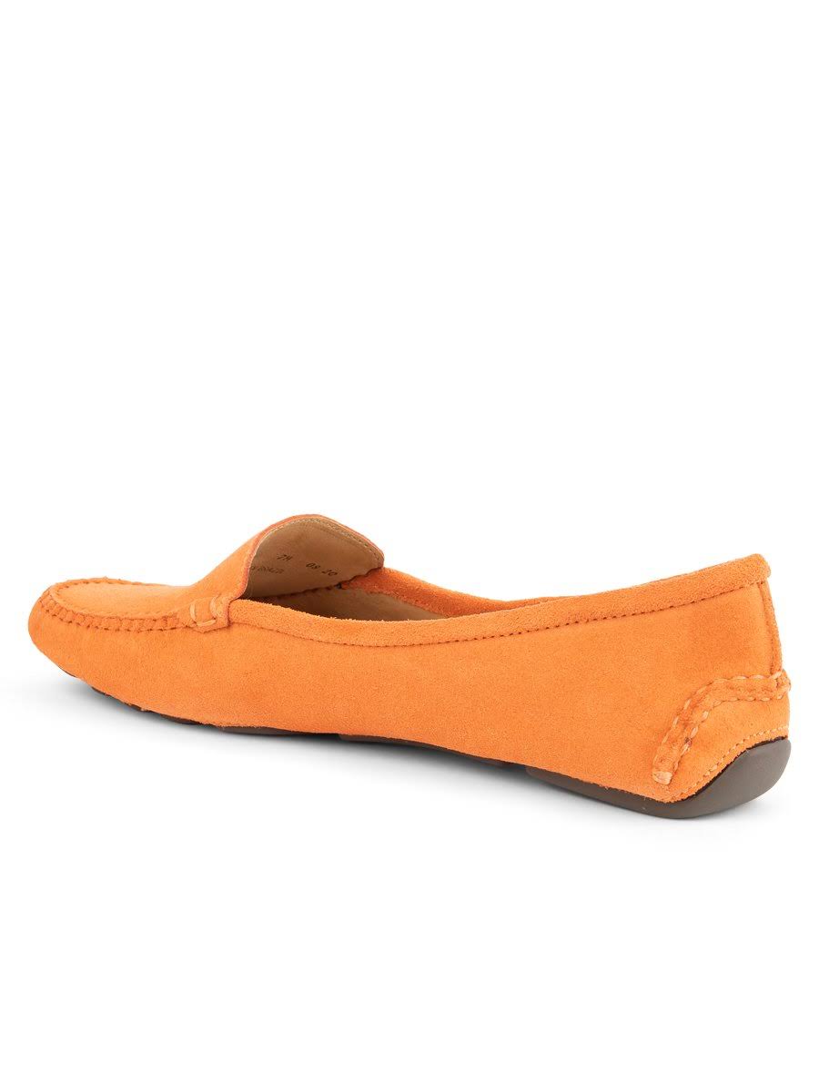 Tangerine Driving Moccasin E123163