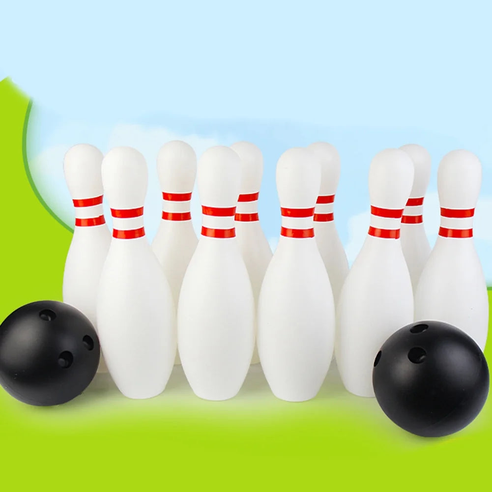 12Pcs Bowling Game Set Toddler Kids Toy I33635