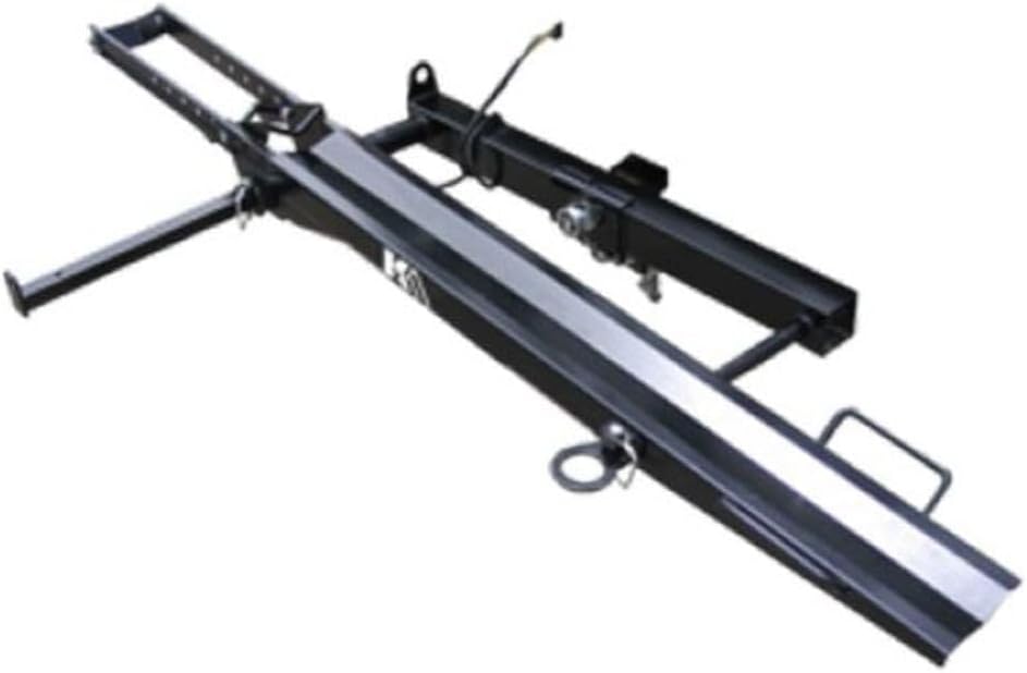 Black Hitch Mounted Motorcycle Carrier N481