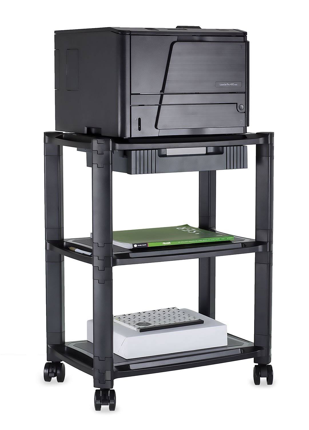 Printer Stand with Wheels and Drawer I92155