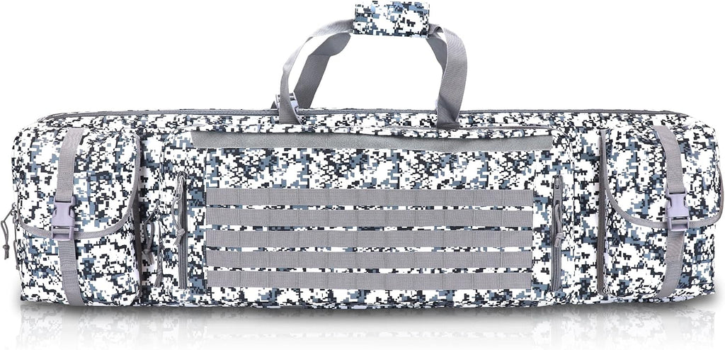 Tactical Double Rifle Case with Pistol Storage P1444