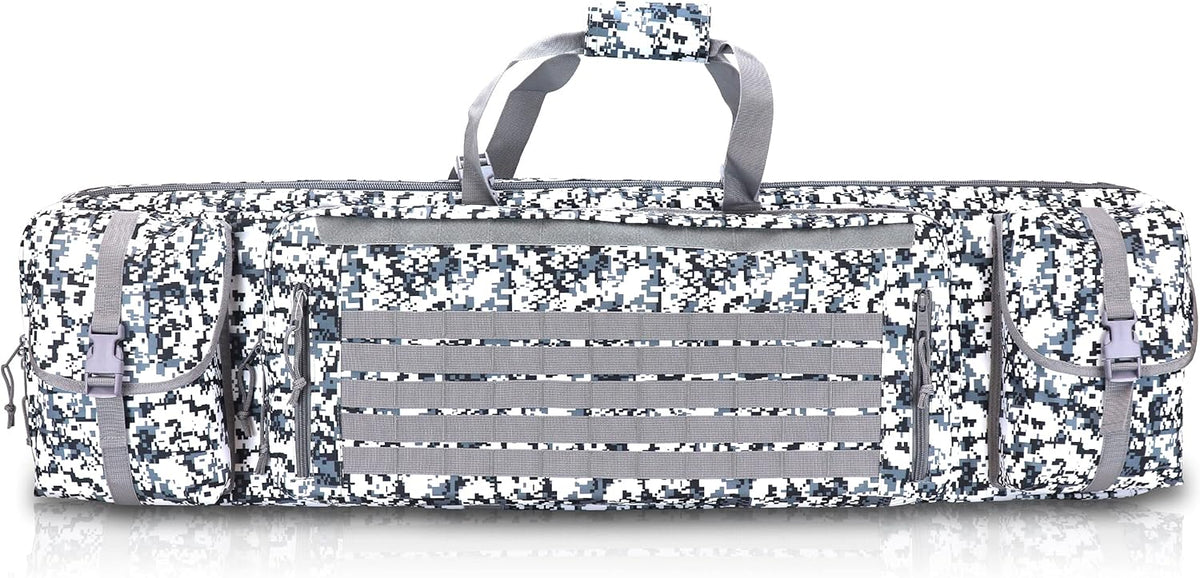 Tactical Double Rifle Case with Pistol Storage P1444