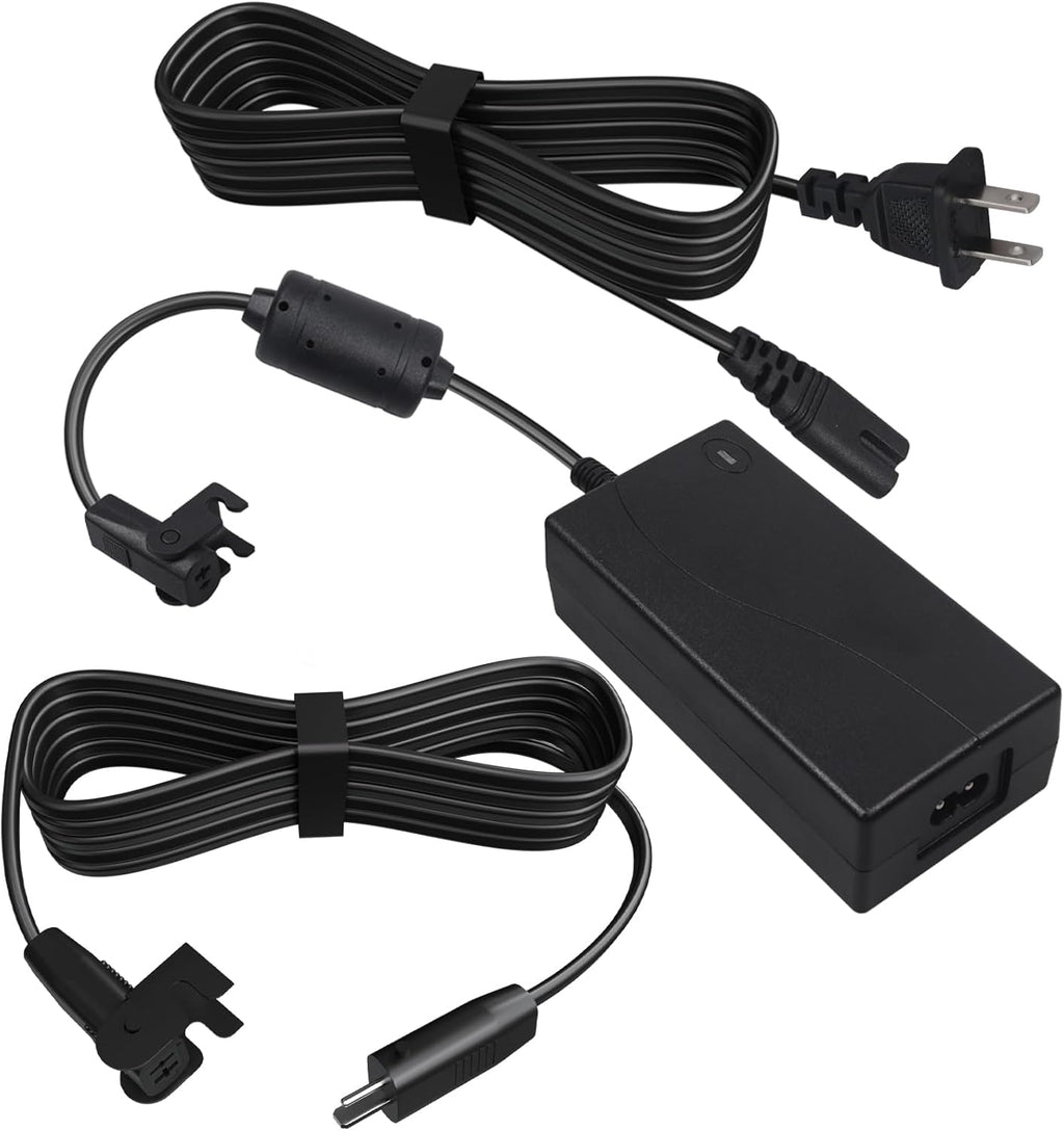 2-Pin 29V2A Power Adapter with Extension Cord for Recliner, Black V27721