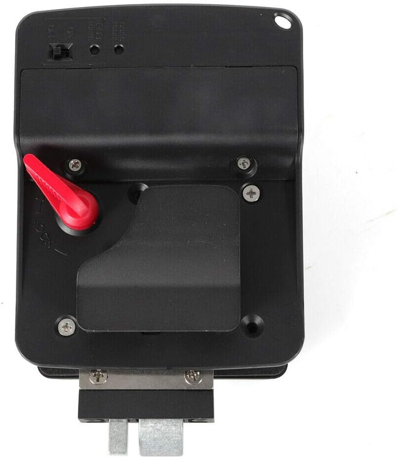 Keyless Entry Door Lock Latch Handle Knob Deadlock (Black) K62097