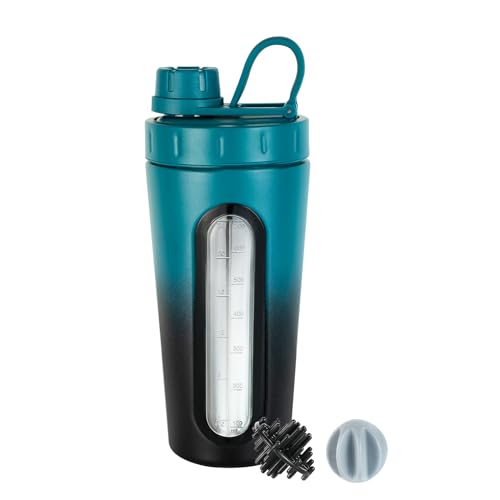 28 oz Stainless Steel Protein Shaker Bottle V105291