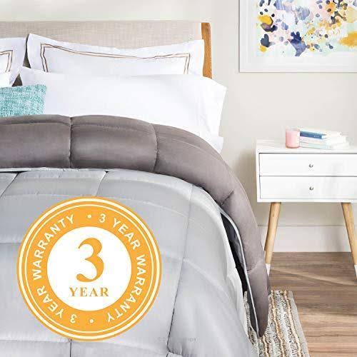 Black California King Microfiber Down Alternative Comforter P59001