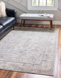 Ivory Low-Pile Rug P84964