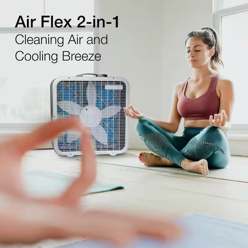 20 in. 3-Speed Air Purifier and Room Fan J66296