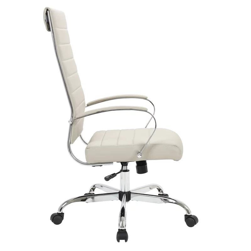 Tan Leather Office Chair H526973