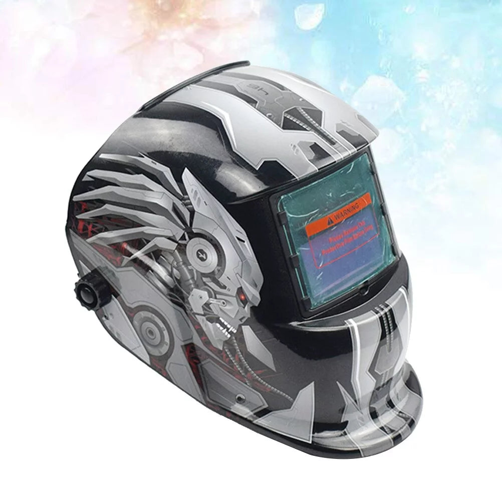 Solar Powered Auto Darkening Welding Helmet P128
