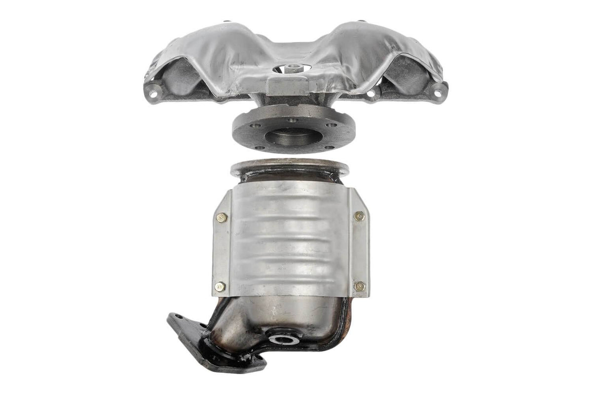Catalytic Converter with Integrated Exhaust Manifold F7580