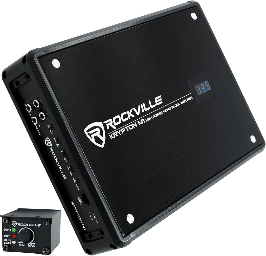 6000w Peak Mono Car Amplifier with Remote I5654