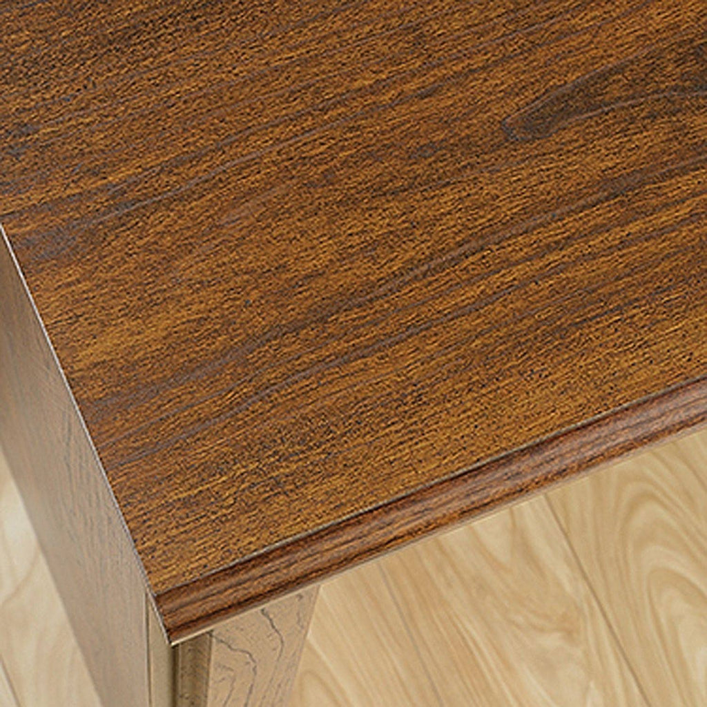 Milled Cherry Computer Desk with Hutch P268